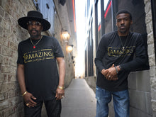 Load image into Gallery viewer, ANTHONY HAMILTON COLLECTION: Black/Gold Amazing T-Shirt