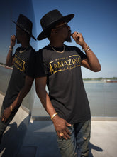 Load image into Gallery viewer, ANTHONY HAMILTON COLLECTION: Black/Gold Amazing T-Shirt