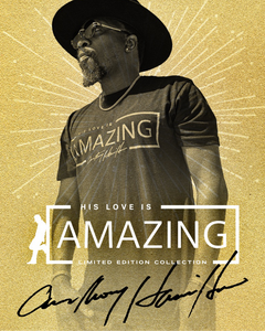 ANTHONY HAMILTON COLLECTION: Black/Gold Amazing T-Shirt