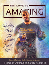 Load image into Gallery viewer, GARRETT TEMPLE COLLECTION: Charcoal-Gold Amazing T-Shirt